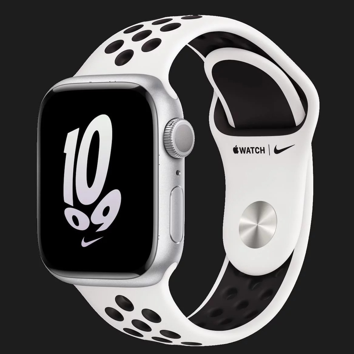 White nike band apple watch 2025